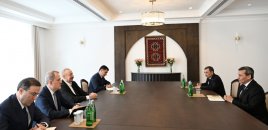 Prezident Xankəndidə qəbul keçirdi - FOTOLAR