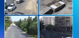 Bakıda təmirə görə bəzi yollarda avtomobillərin hərəkətinə məhdudiyyət qoyulub