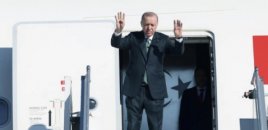 Türkiyə prezidenti Azərbaycana yola düşüb