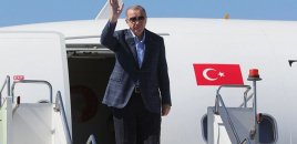 Ərdoğan Azərbaycana səfərə gəlib