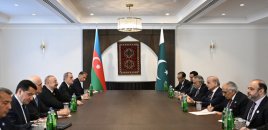 Azərbaycan Prezidenti Xankəndidə Pakistanın Baş naziri ilə görüşüb
