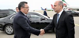 Qırğız Prezidentinin Xankəndi səfəri başa çatdı