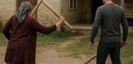 Qusarda qadın qonşu kişi ilə birləşib ərini döyüb öldürdü