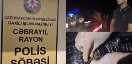 Cəbrayıl polisindən növbəti əməliyyat: marixuana və tiryək aşkarlandı