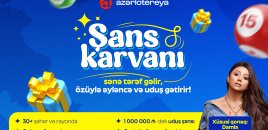 “Azərlotereya Şans Karvanı” ölkə boyu yola çıxır