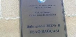 Bakıda yerləşən bağçada nöqsanlar aşkarlandı