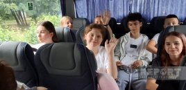 Ukraynalı uşaqlar reabilitasiya üçün Azərbaycana göndərilir - FOTOLAR