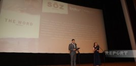 “Baku” TV-nin “The word” filminin təqdimatı olub - FOTOLAR
