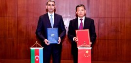 ADY və Çin Dəmir Yolları BTQ-nin potensialının artırılmasına dair razılığa gəlib - FOTOLAR