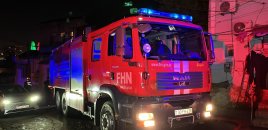 Şəmkirdə yaşayış binasında baş verən yanğın məhdudlaşdırıldı