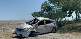Goranboyda "Prius" aşdı