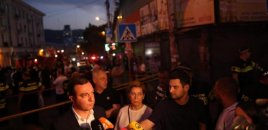 Tbilisidə yaşayış binası uçub, ölən var - FOTO