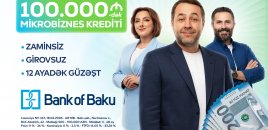 Sahibkarlara dəstək var: Bank of Baku-dan 100.000 AZN-dək mikrobiznes krediti!