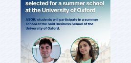 ADNSU tələbələri Oksford Universitetində yay məktəbinə seçiliblər - FOTOLAR
