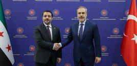 Hakan Fidan suriyalı həmkarı ilə İsrailin hücumlarını müzakirə edib