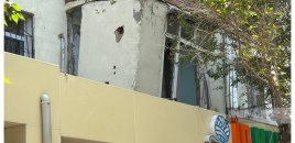 Sumqayıtda binanın eyvanı uçdu – əraziyə aidiyyəti qurumlar cəlb olunub