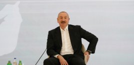 Azərbaycan Prezidenti: Artıq cənnətin kiçik bir parçasını öz gözlərimizlə görürük