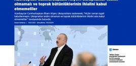 İlham Əliyevin III Qlobal Media Forumunda çıxışı dünya mətbuatının diqqət mərkəzindədir