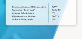 “Fərdi jurnalist müsabiqəsi”nin nəticələri açıqlandı