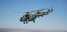 Qazaxıstanda hərbi helikopter radarlardan itdi