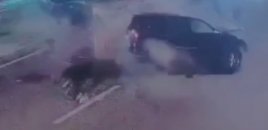 33 yaşlı Günelin öldüyü dəhşətli qəzanın görüntüləri - Video