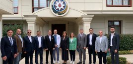 Qazi jurnalistlər Azərbaycanın İstanbuldakı Baş Konsulluğunda - FOTOLAR