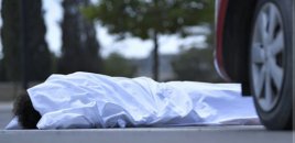 Biləsuvarda piyadanı maşın vuraraq öldürdü