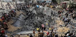 İsrailin Qəzzaya hücumları nəticəsində 55 fələstinli həlak olub
