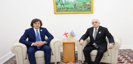 Azərbaycan və Gürcüstan Baş nazirləri görüşüb