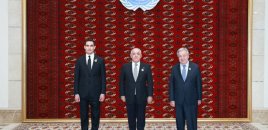 Əli Əsədov Türkmənistan Prezidenti ilə görüşdü