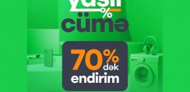 "İrşad"da “Yaşıl Cümə” kampaniyası - 70 %-ə qədər böyük endirimlər və faizsiz hissəli ödəniş imkanı