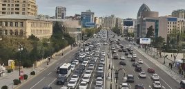 Bakıda bu yollarda sıxlıq var - SİYAHI
