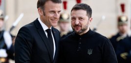 Makron Avropa liderləri və Zelenski ilə Rusiya-Ukrayna müharibəsini müzakirə edib
