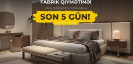 SALOĞLU-da Fabrik Qiymətinə Kampaniyasının Son 5 Günü