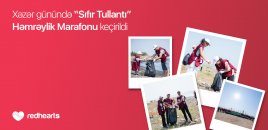 “Sıfır Tullantı” Həmrəylik Marafonu davam edir: Xəzər Günündə 768 kq tullantı toplanıldı