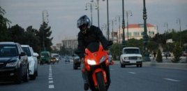 "Avtoş"luq edən daha bir motosiklet sürücüsü həbs edildi - VİDEO