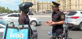 Sürət, səs-küy, təhlükəli manevrlər…- Motosikletçilər polis nəzarətində