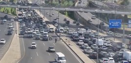 Bakı Olimpiya Stadionunun yaxınlığında yol qəzası olub
