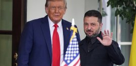 Trampla Zelenskinin Ağ Evdə görüşü başlayıb