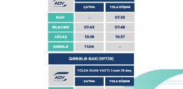 Rayonlararası marşrutlar üzrə qatarların qrafiki dəyişib - SİYAHI