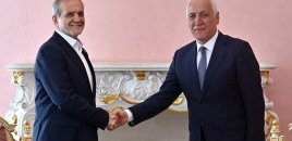 Ermənistan və İran prezidentləri regionda kommunikasiyaların açılmasını müzakirə ediblər