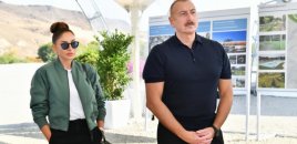 İlham Əliyev və Mehriban Əliyeva Gəncə şəhərində olublar