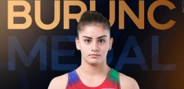 Azərbaycanın qadın güləşçisi dünya çempionatında bürünc medal qazanıb