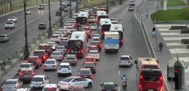 Bakıda bu yollarda sıxlıq var - SİYAHI