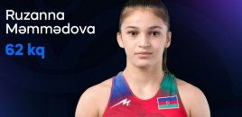 Azərbaycanın qadın güləşçisi dünya çempionatında gümüş medal qazanıb