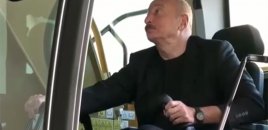 Prezident Murovdağ tunelini belə açdı - VİDEO
