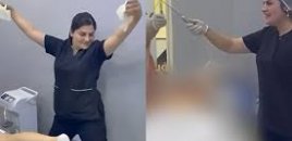 Saç ustası olduğu deyilən "həkim" DANIŞDI - VİDEO