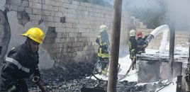 Abşeronda boya istehsalı zavodundakı yanğın məhdudlaşdırılıb