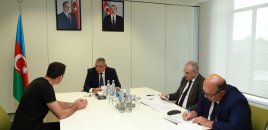 Mürsəl İbrahimov Qaxda vətəndaşları qəbul etdi