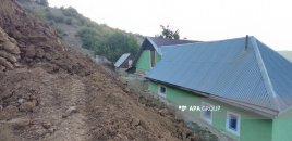 Lerikdə torpaq sürüşməsi olub, bir ev üçün təhlükəli vəziyyət yaranıb